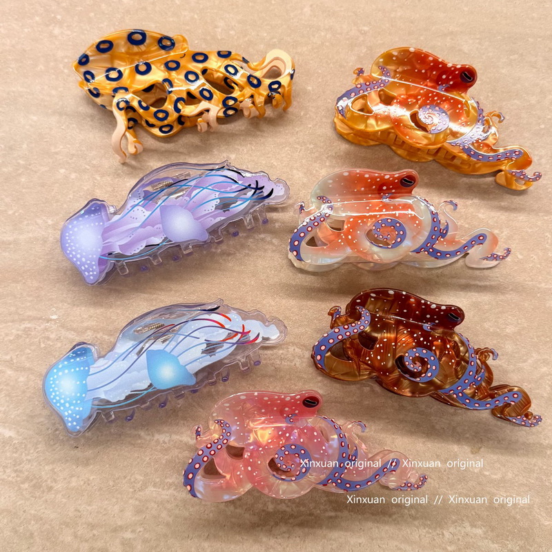 Hanbok Hair Pin - Корейская модная заколка для волос краб