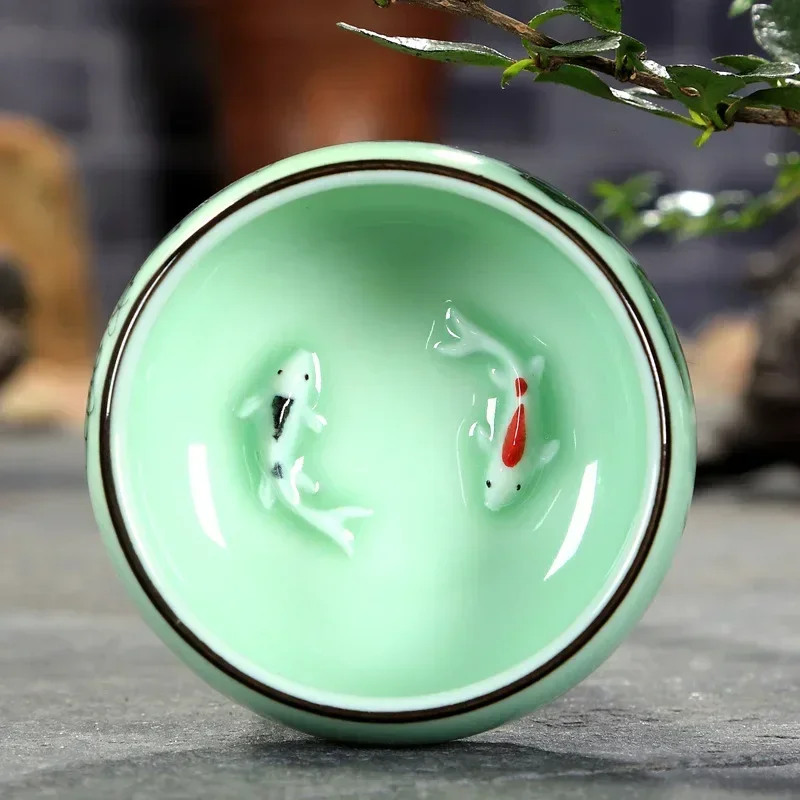 Celadon Ceramic Cup - Керамическая чашка для чая, 1 шт.,