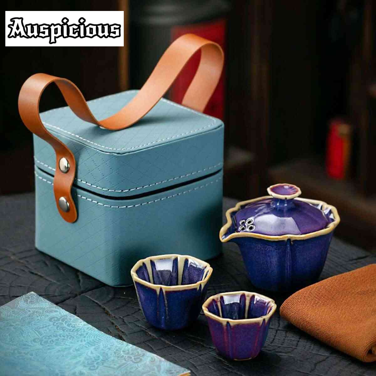 Celadon Ceramic Cup - Jun Kiln Celadon, портативный дорожный чайный