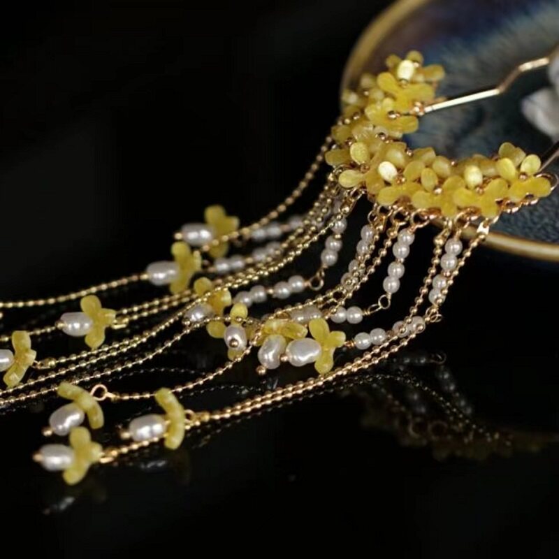 Заколка для волос в старинном  – обзор и цена Hanbok Hair Pin