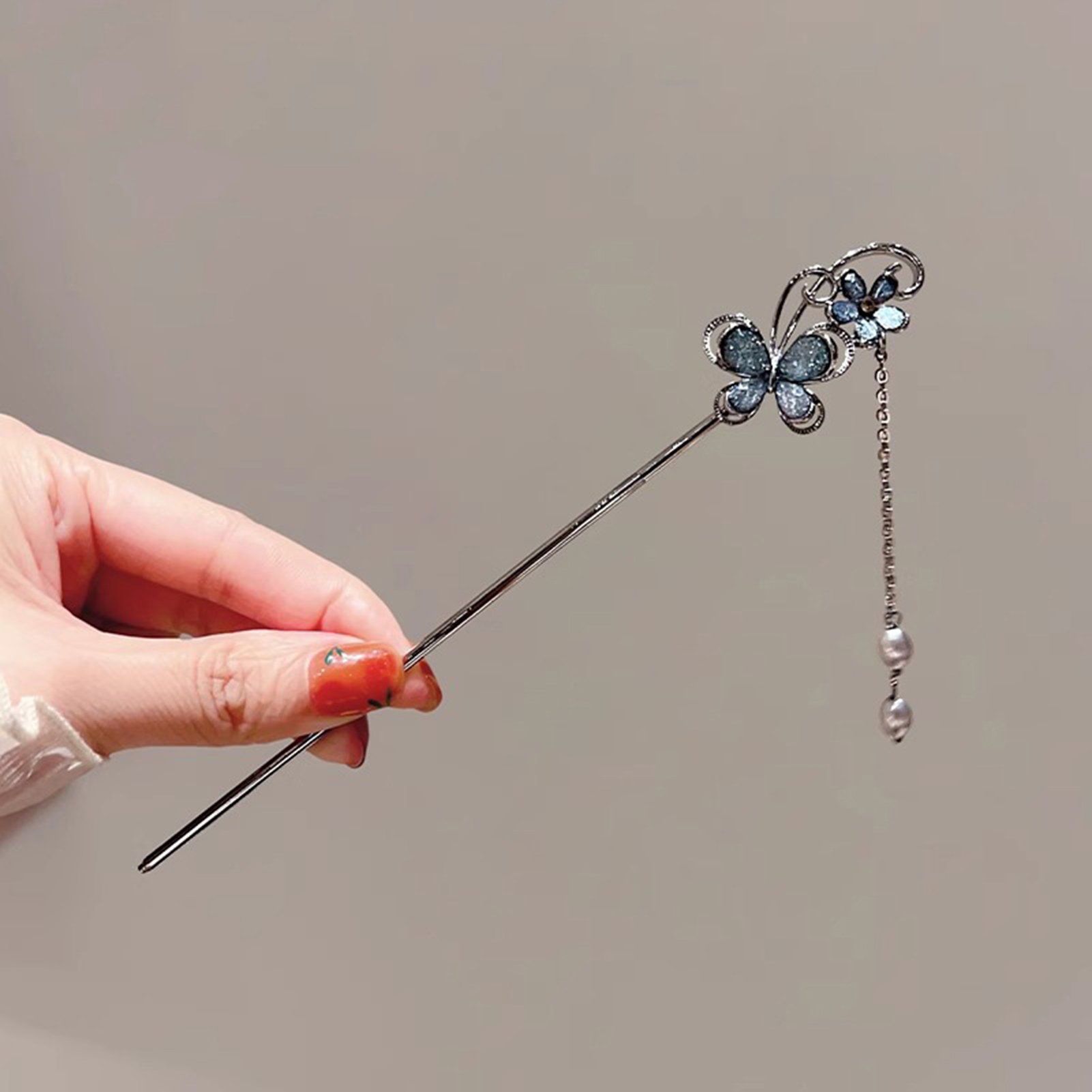 Заколка-бабочка с кисточкой, ш – обзор и цена Hanbok Hair Pin