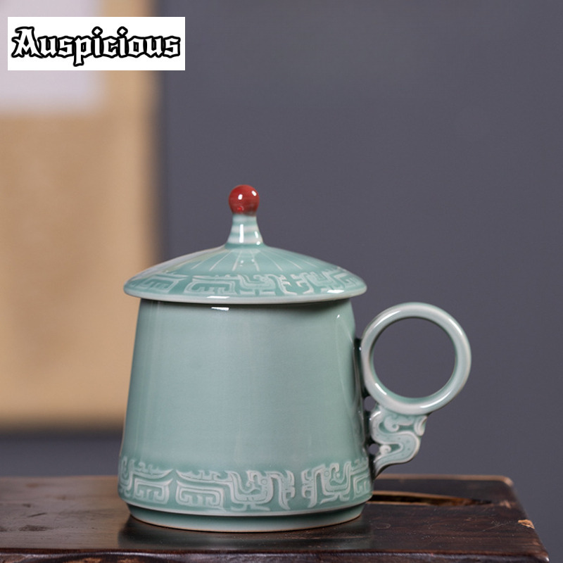 395 мл Longquan Celadon бронзо – обзор и цена Celadon Ceramic Cup