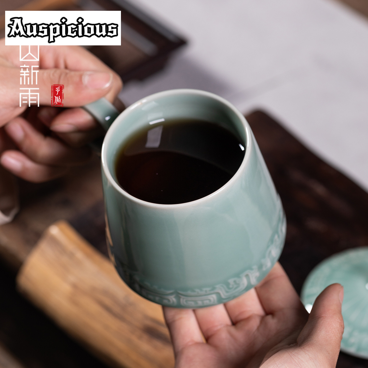 395 мл Longquan Celadon бронзо – обзор и цена Celadon Ceramic Cup