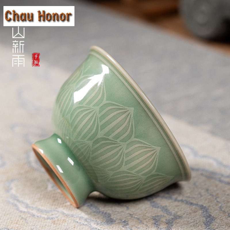 100 мл бокал Longquan Celadon  – обзор и цена Celadon Ceramic Cup
