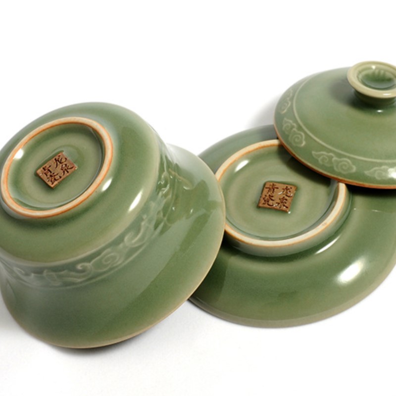 Высококачественный гайвань из  – обзор и цена Celadon Ceramic Cup