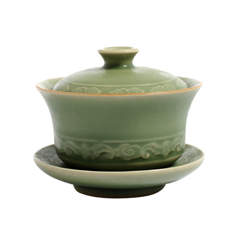 Высококачественный гайвань из  – обзор и цена Celadon Ceramic Cup