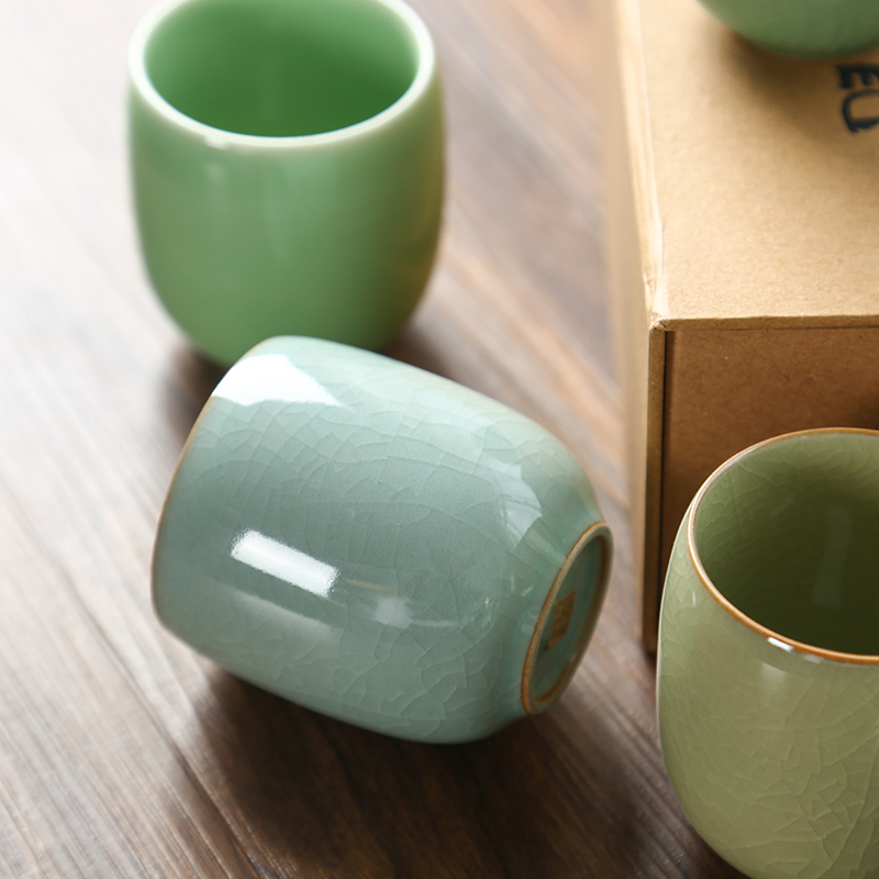 CHANSHOVA-Фарфоровый набор чай – обзор и цена Celadon Ceramic Cup