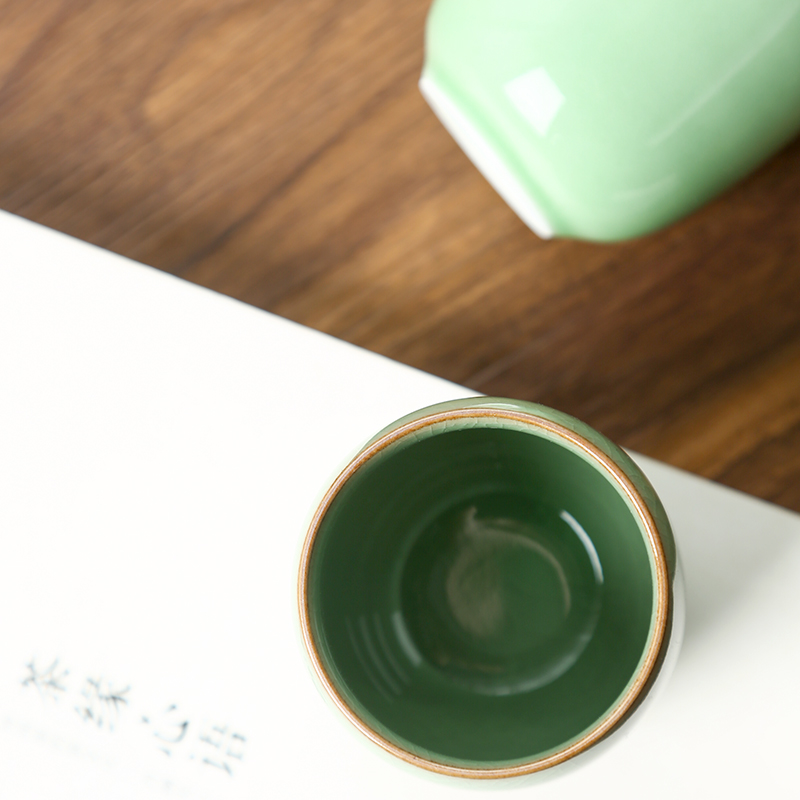 CHANSHOVA-Фарфоровый набор чай – обзор и цена Celadon Ceramic Cup