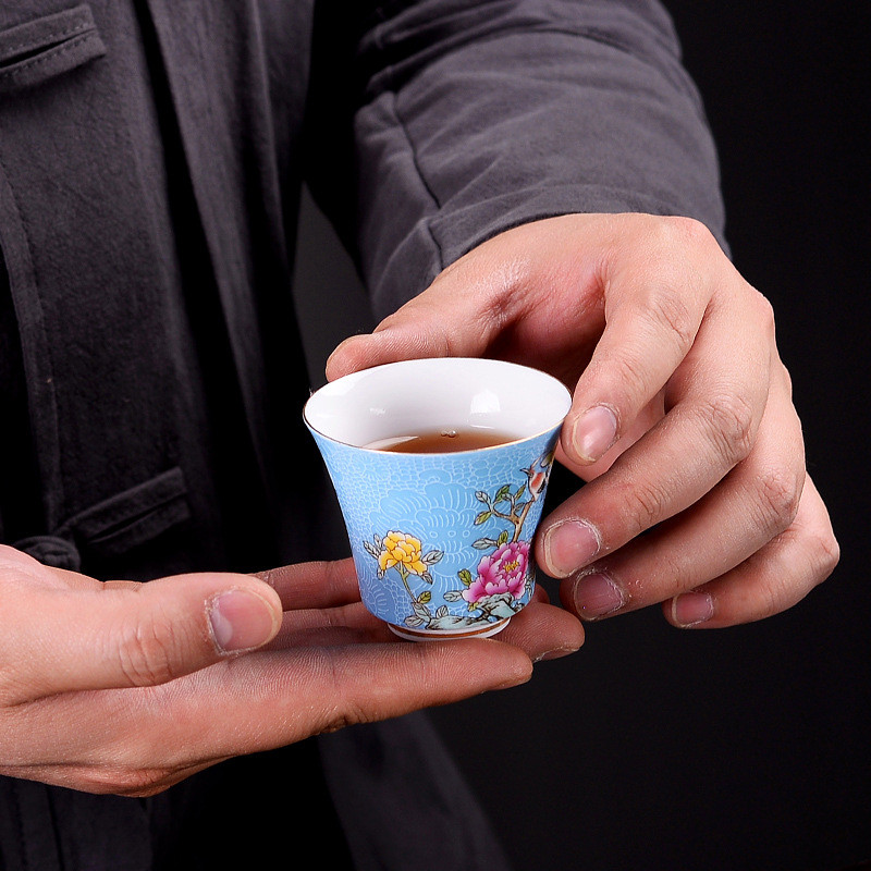 Золотисто-серебристая керамиче – обзор и цена Celadon Ceramic Cup