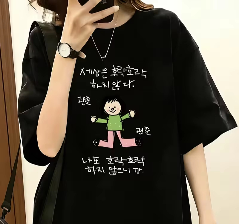 Женская футболка с изображение – обзор и цена Korean Lifestyle Trends